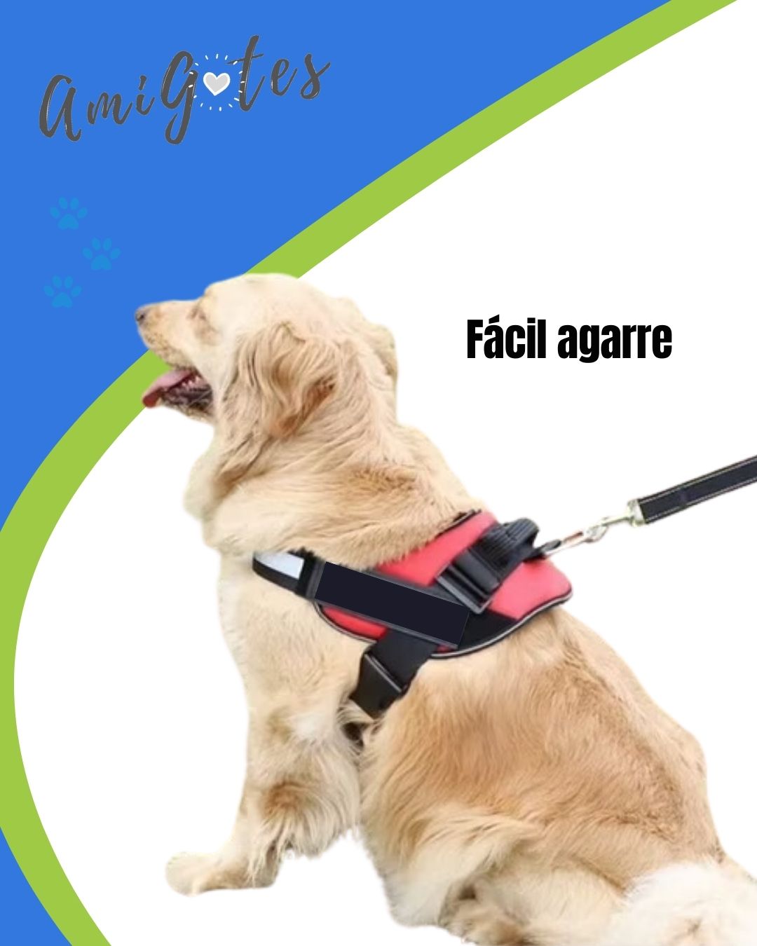 Arnés Antitirones Azul Talla M - Vista alternativa