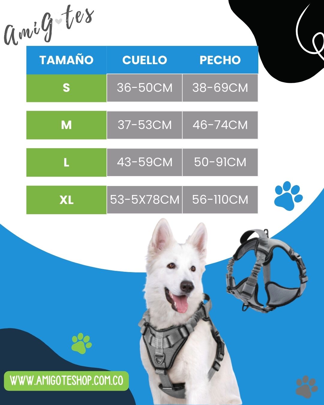 Arnés Pechera Absorción Impactos -s - Vista alternativa