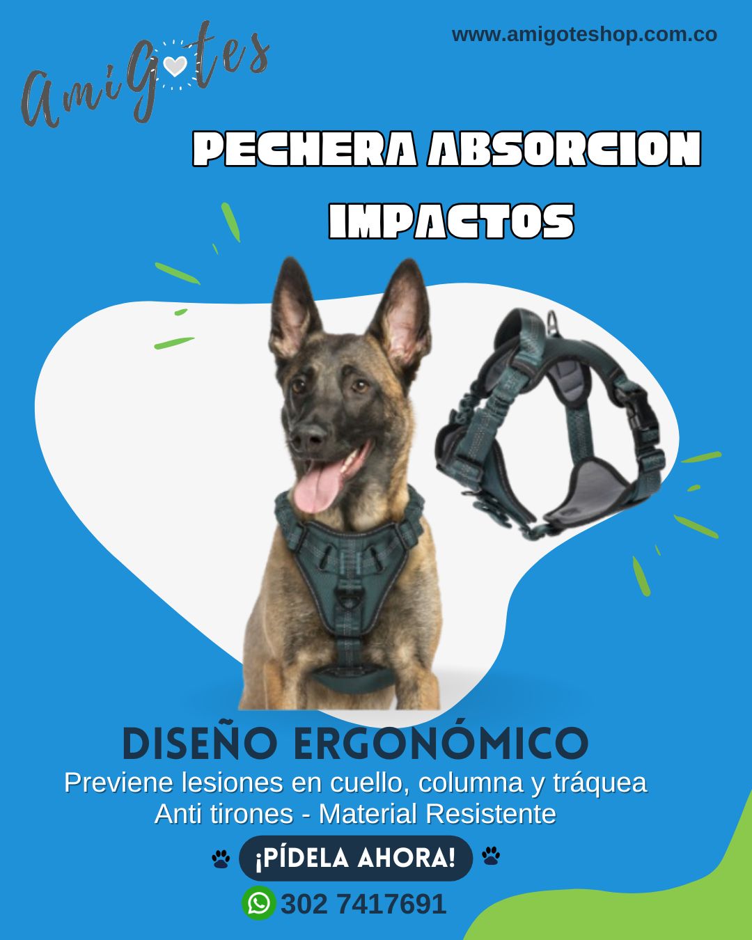 Arnés Pechera Absorción Impactos -xl - Vista alternativa